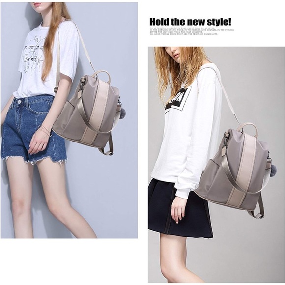 Waterproof Nylon Anti-theft Backpacks Medium - Picture 6 of 8